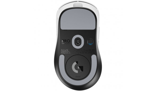 "Logitech G PRO X SUPERLIGHT 2 DEX - Maus - ergonomisch - Fr Rechtshänder - optisch - 5 Tasten - kab
