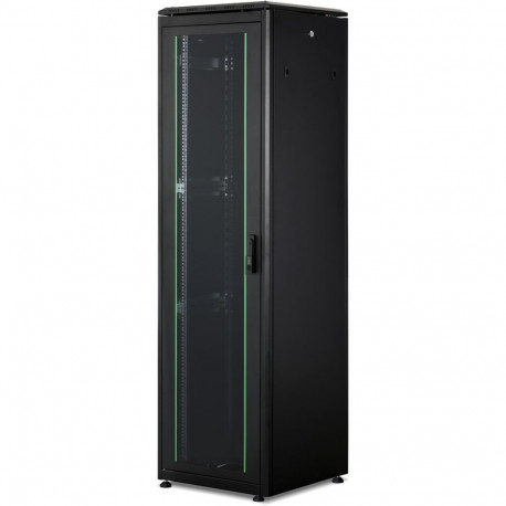 "DIGITUS Netzwerkschrank Unique 42HE 2053x600x600mm schwarz (Speditionsversand)"