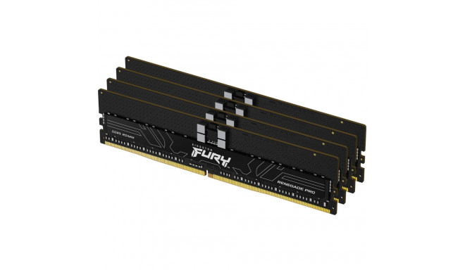 "KINGSTON FURY Renegade Pro 64GB DIMM 5600MT/s DDR5 ECC Reg CL36 Kit of 4 XMP"