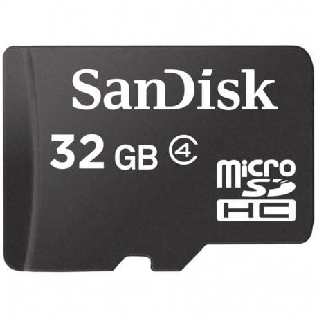 Sandisk 32GB microSDHC kaart C2