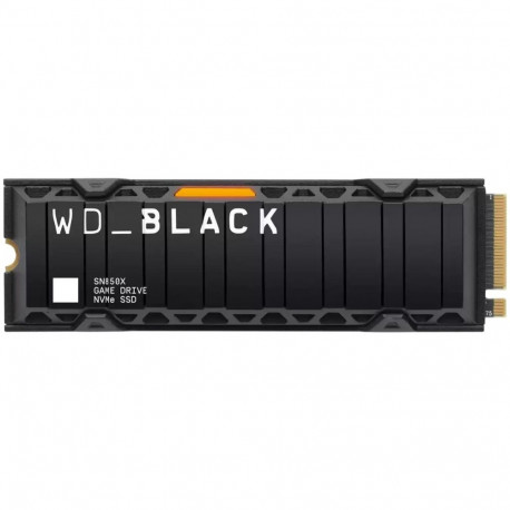 "M.2 WD Black 2TB SN850X NVMe SSD Supremely Fast PCIe Gen4 x4 M.2 mit Khlkrper internal single-packe