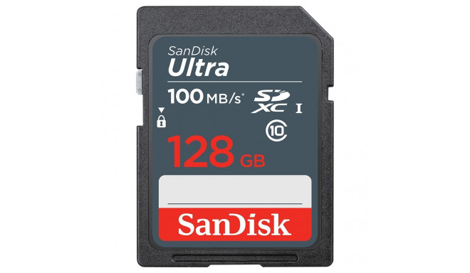 "CARD 128GB SanDisk Ultra SDXC 100MB/s"