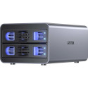 Unitek RAID-korpus SATA 2.5''/3.5'' kettale – 4 režiimi, 40TB, 5Gb/s