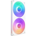 NZXT F280 RGB CORE ventilaator, 2 × 140 mm, valge NZXT F280 RGB CORE ventilaator, 2 × 140 mm, valge