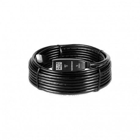 Active extension USB 2.0 A-M> A-F cable, 10 m long. Power supply option.