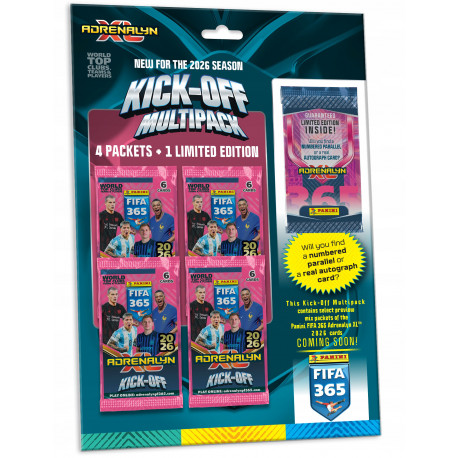 Panini football cards FIFA 2026 Kick-Off Multipack