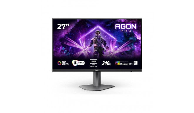 AOC AG276UZD AGON 27" QD-OLED Monitor 3840x2160/16:9/250cd/m2/0.03ms HDMI, DP, USB, Headphone out