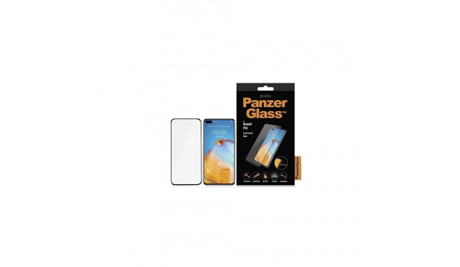 Panzer Glass PanzerGlass E2E Super+ tempered glass for Huawei P40 - with black frame