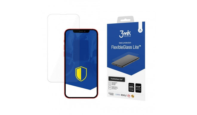 3MK Tempered glass for iPhone 13 Pro / iPhone 13 hybrid flexi 6H 3mk FlexibleGlass Lite series