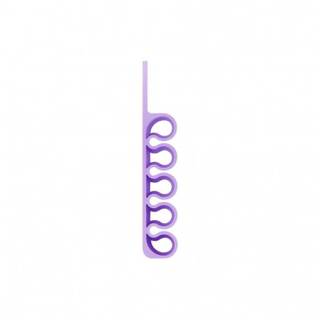 Hurtel Silicone office organizer - purple
