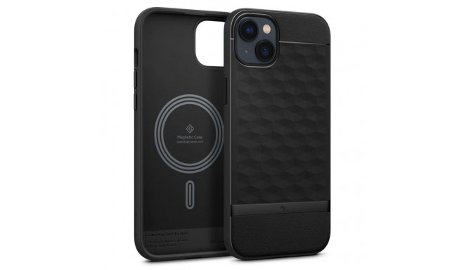 Spigen Caseology Parallax Mag MagSafe iPhone 14 Plus Case - Matte Black
