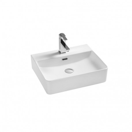 DOMOLETTI 1275 läikiv valge valamu