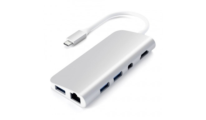 Satechi Type-C Multimedia Adapter silver