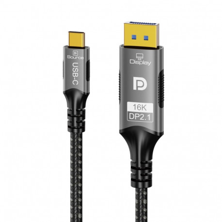PremiumCord cable USB-C to DisplayPort DP1.4   8K@60Hz a 4k@120Hz  2m