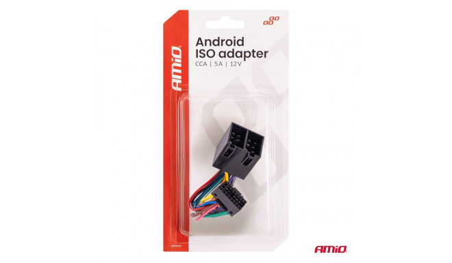Android ISO raadioadapter 5A 12V