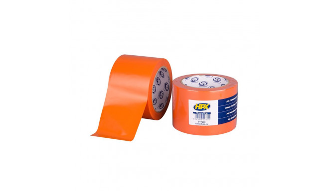 PVC teip 75x33mm oranz