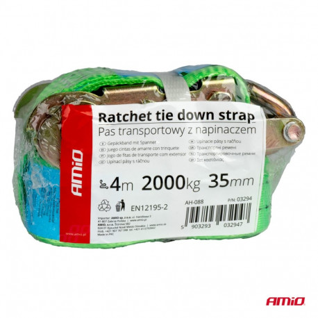 Koormarihm lukustiga 2000kg, 3,5m laius 40mm