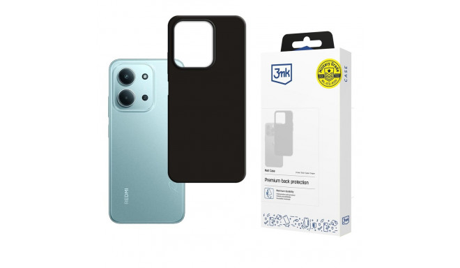 3mk Matt Case for Xiaomi Redmi 15C - black