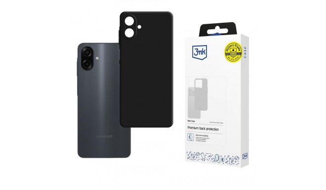 3mk Matt Case for Samsung Galaxy A07 4G - Black