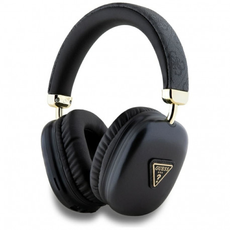 Guess Triangle Logo Over-Ear Headphones - Black