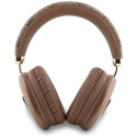 Guess Triangle Logo Over-Ear Headphones - Brown