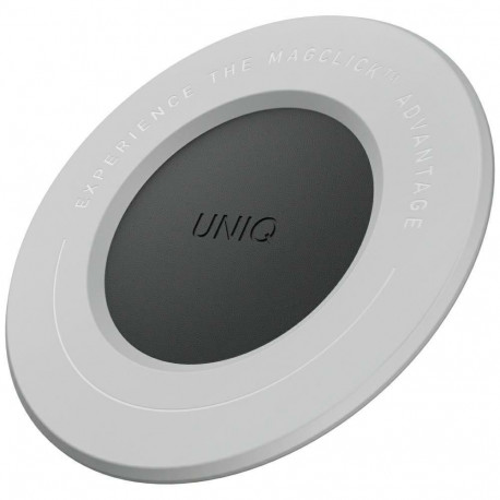 Uniq SnapMount Self-Adhesive Magnetic Holder - Gray and Black