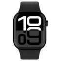 Spigen Nano Pop Strap for Apple Watch 44 / 45 / 46 / 49 mm - Black and Gray