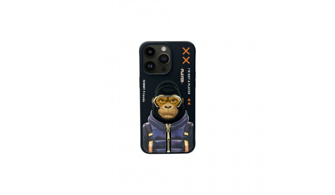 Nimmy Cool&Cute 2.0 Monkey Case for iPhone 15 Pro Max - Black