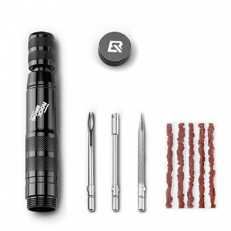 Rockbros Tubeless Tire Repair Kit - Black