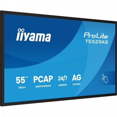 IIYAMA puutetundlik monitor T5529AS-B1AG 55" 2xHDMI+USB-C