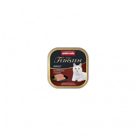 ANIMONDA Vom Feinsten Adult Meat mix - wet cat food - 100g