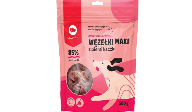 MACED Maxi pardirinna sõlmed koeramaius 500g