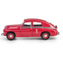 Pojazd prl warszawa m20 taxi wiśniowy