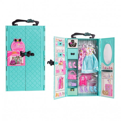 garderob koos sisuga sinine