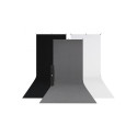 Westcott X Drop 3 Pack Sweep Backdrop Kit (5' x 12')