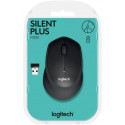 Logitech juhtmevaba hiir M330 Silent Plus, must