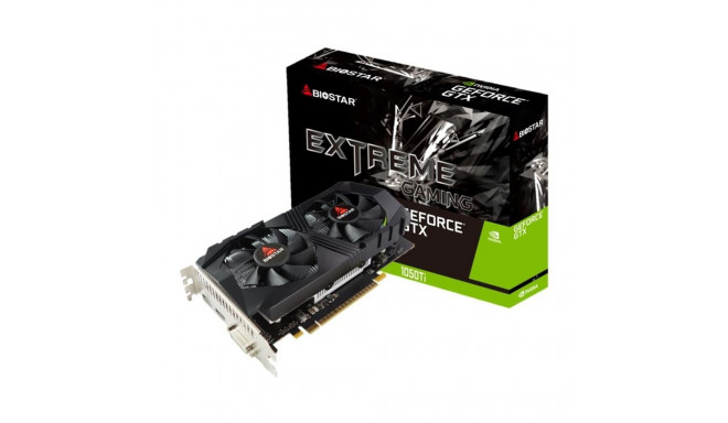 Biostar VN1055TF41 graafikakaart NVIDIA GeForce GTX 1050 Ti 4 GB GDDR5 4712960683242