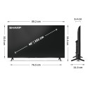 Sharp 40HF3265E 40 Google TV