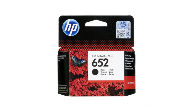 Tindikassett HP No.652 (F6V25AE) must 360lk OEM