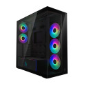 Case|ARCTIC|Xtender (Mirror Black)|MidiTower|Case product features Transparent panel|Not included|Co