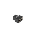 Lanberg adapter RJ45 Inline Coupler RJ45 - 2xRJ45 Shielded