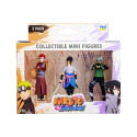 NARUTO Collectible figures 3-pack, 7 cm