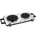 Double hotplate Bomann, stainless steel/black