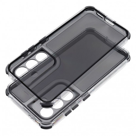 Case for Samsung S25 FE Matrix Clear black