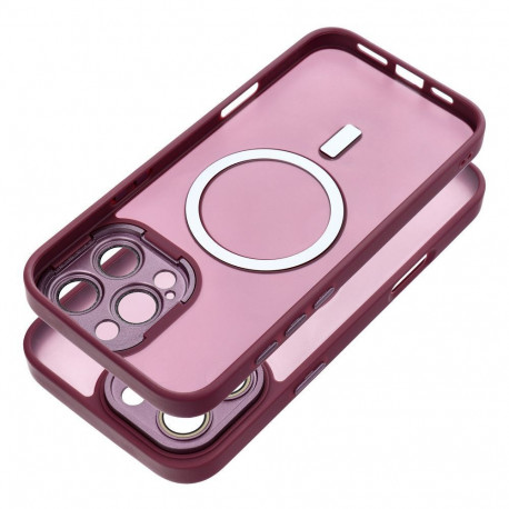 Case for Samsung A17 / A18 Variete Mag Cover compatible with MagSafe purple