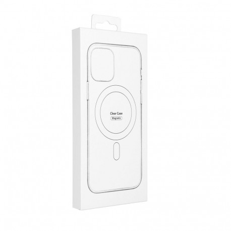 Case for Samsung S25 FE Clear Mag Cover (MID) compatible with MagSafe transparent