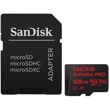 SanDisk atmiņas karte microSDXC 128GB Extreme Action A1