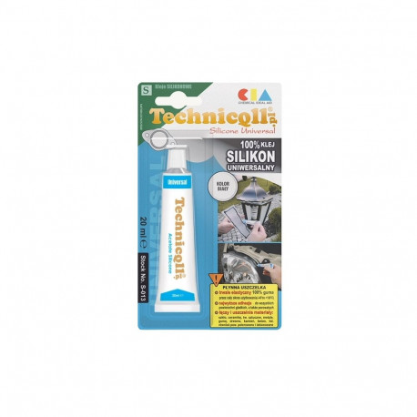 Universaalsilikoon valge Technicqll 20ml