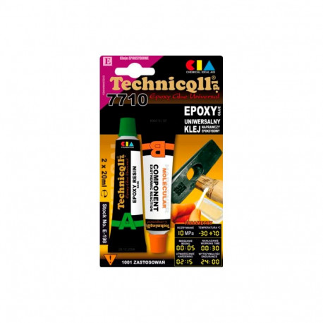 Epoksiidliim universaalne Technicqll 2x20ml