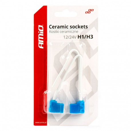 Pirnipesa nurgaga 2tk,12/24V, sokkel H1/H3, juhe 15cm